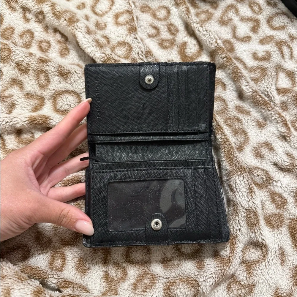 Michael Kors Black Leather Wallet
